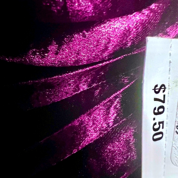 XXL SIZE Plus size Designer BrandNew Alfani double textured finely pleated skirt - Picture 6 of 7